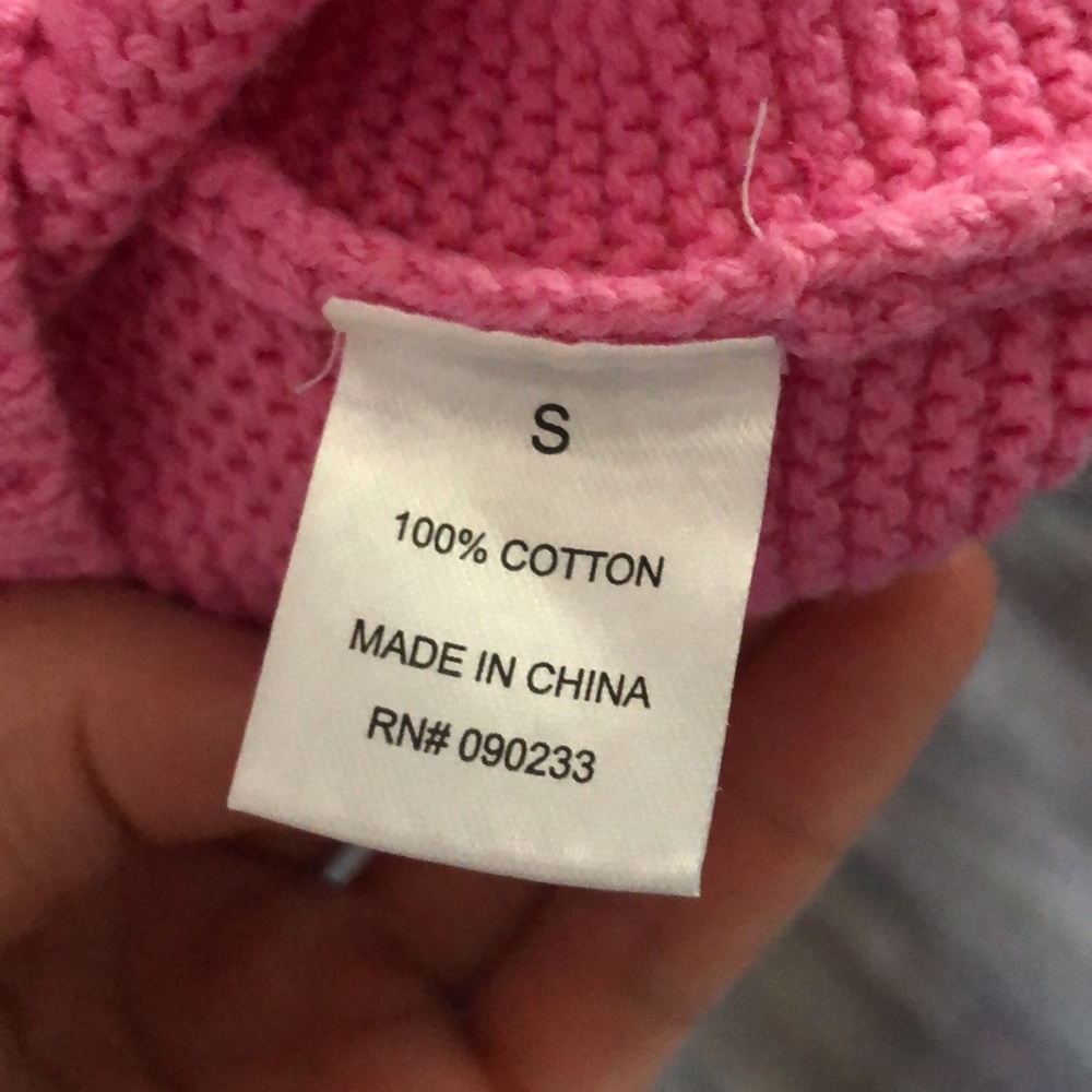LA HEARTS -Pink crop sweater in great condition - Picture 5 of 5